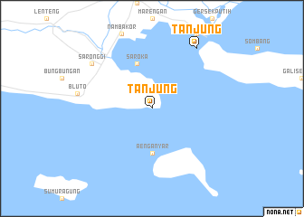 map of Tanjung