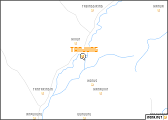 map of Tanjung