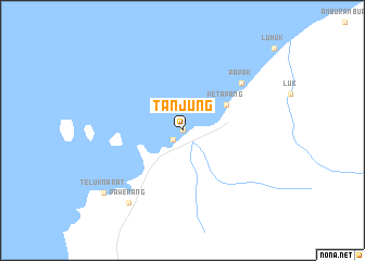 map of Tanjung