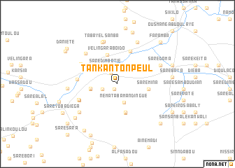 map of Tankanton Peul