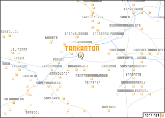 map of Tankanton