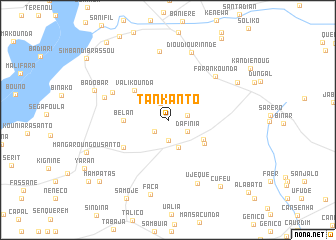 map of Tankanto