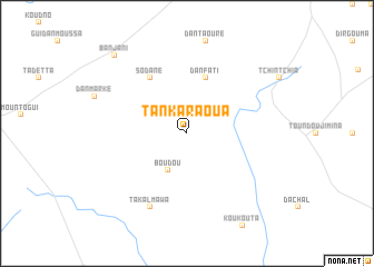 map of Tankaraoua