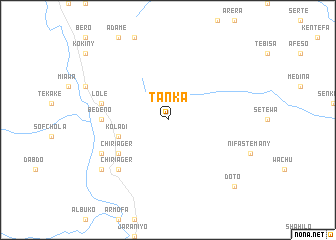 map of Tʼankʼa
