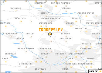 map of Tankersley