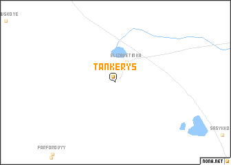 map of Tankerys