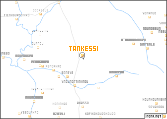 map of Tankéssi