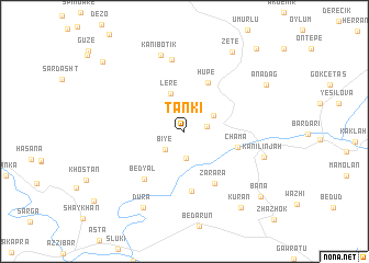map of Tānkī