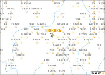 map of Tankoke