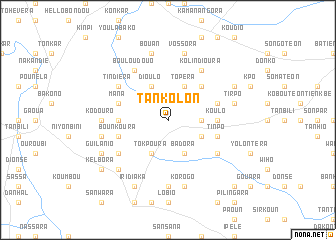 map of Tankolon