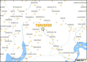 map of Tankoron