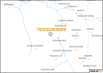 map of Tankouakouro