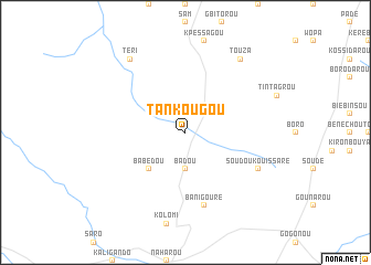 map of Tankougou