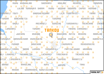 map of Tan-kou