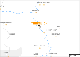 map of Tankovichi