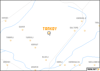 map of Tanköy