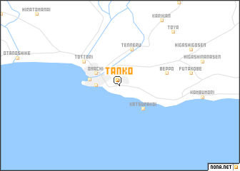 map of Tankō