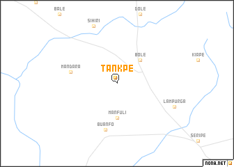 map of Tankpe