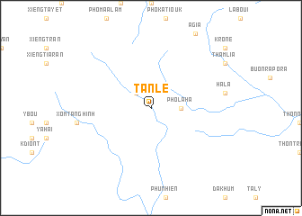map of Tan Le