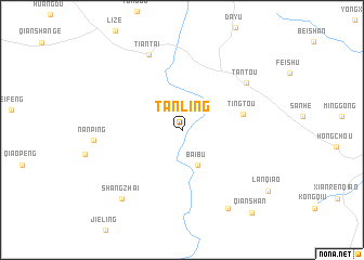 map of Tanling