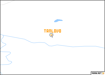 map of Tanlovo