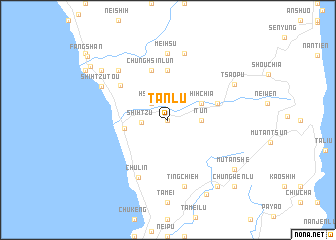 map of Tan-lu