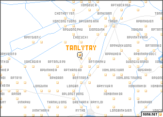 map of Tân Lý Tây
