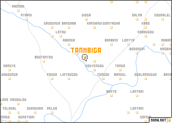 map of Tanmbiga