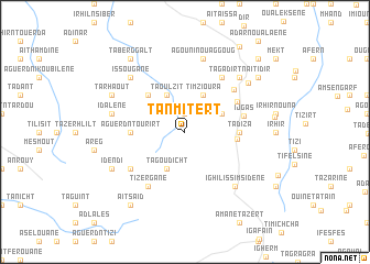 map of Tanmitert