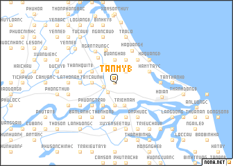 map of Tân Mỹ (1)