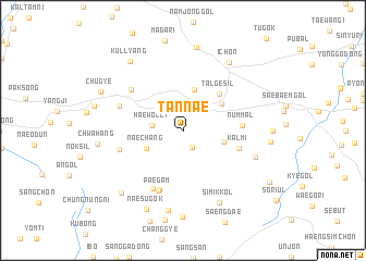 map of Tannae