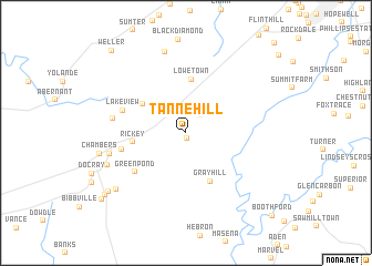 map of Tannehill