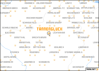 map of Tannenglück