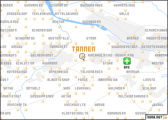 map of Tannen