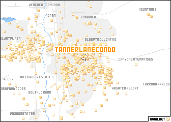 map of Tanner Lane Condo