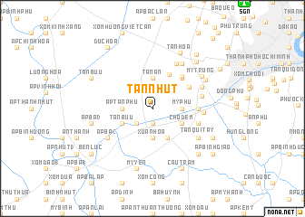 map of Tân Nhựt