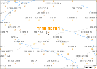 map of Tannington