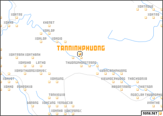 map of Tân Ninh Phường