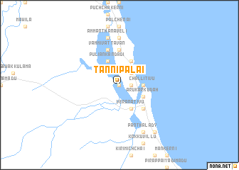 map of Tannipalai