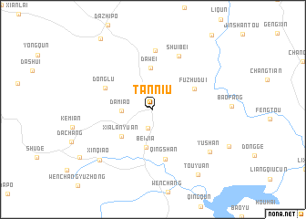 map of Tanniu