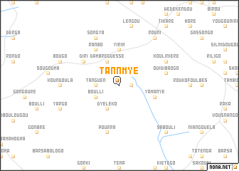 map of Tannmyè