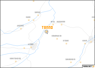 map of Tanno