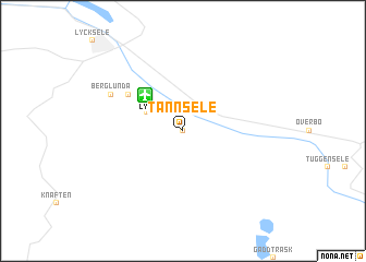 map of Tannsele