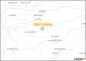 map of Tannymorel