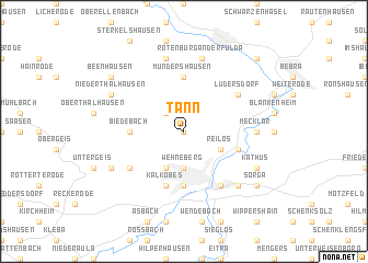 map of Tann