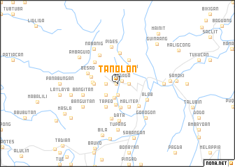 map of Tanolon