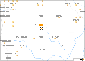 map of Ta Non