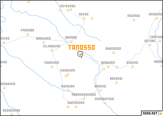 map of Tanosso