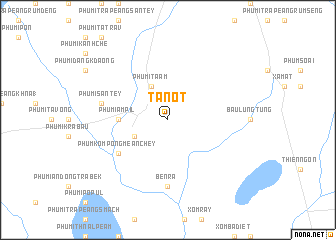 map of Tà Nốt