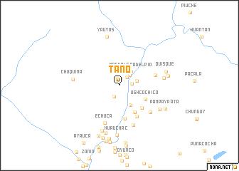 map of Tano